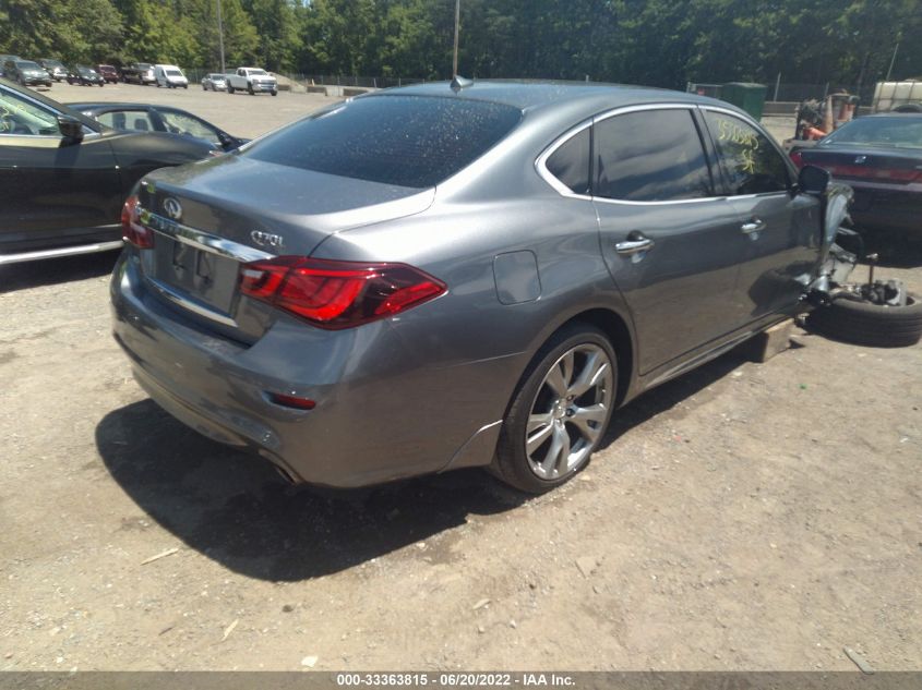 2016 Infiniti Q70L 3.7X VIN: JN1BY1PR6GM720677 Lot: 33363815