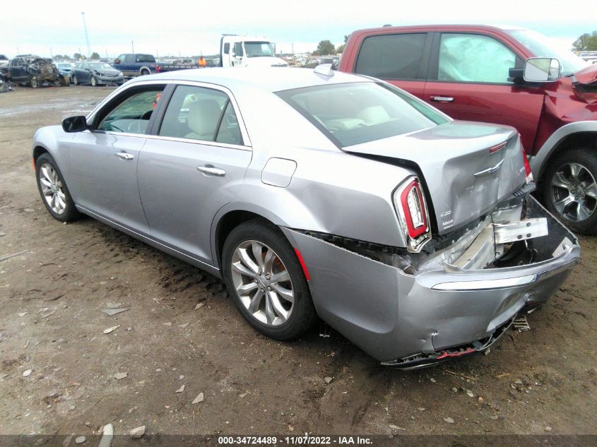 2018 Chrysler 300 Limited Awd VIN: 2C3CCAKG3JH160184 Lot: 34724489