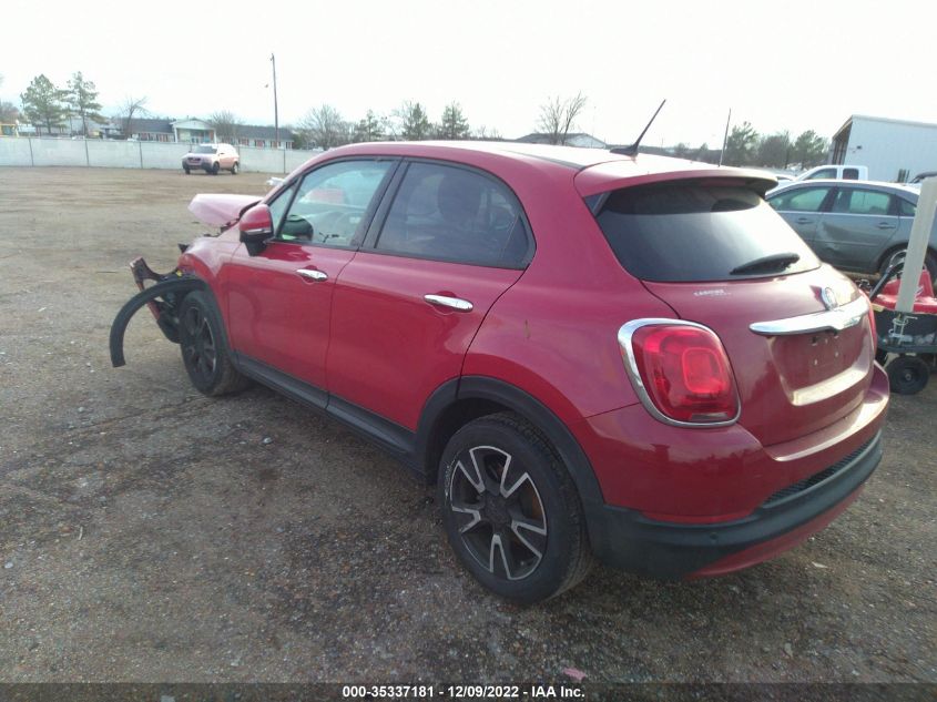 2016 Fiat 500X Easy VIN: ZFBCFXBT2GP346275 Lot: 35337181