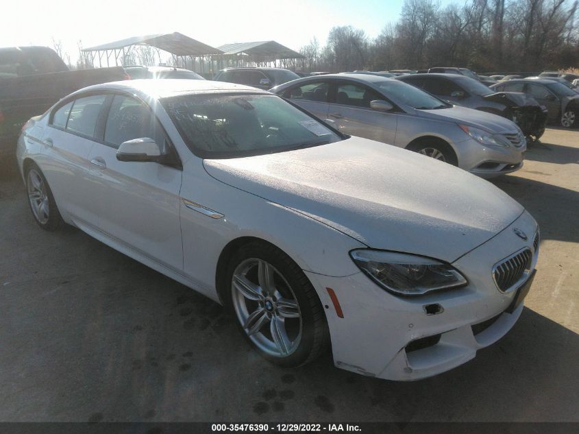 2016 BMW 640I Gran Coupe xDrive VIN: WBA6D2C50GGT65908 Lot: 35476390