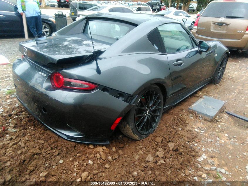 2019 Mazda Mx-5 Miata Rf Club VIN: JM1NDAL76K0302887 Lot: 35492889