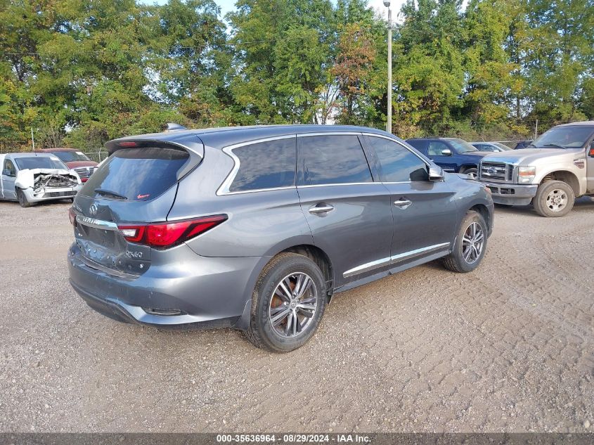 2019 Infiniti Qx60 Pure VIN: 5N1DL0MMXKC523920 Lot: 35636964