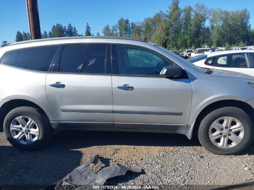 2016 Chevrolet Traverse Ls VIN: 1GNKRFEDXGJ223574 Lot: 35792934