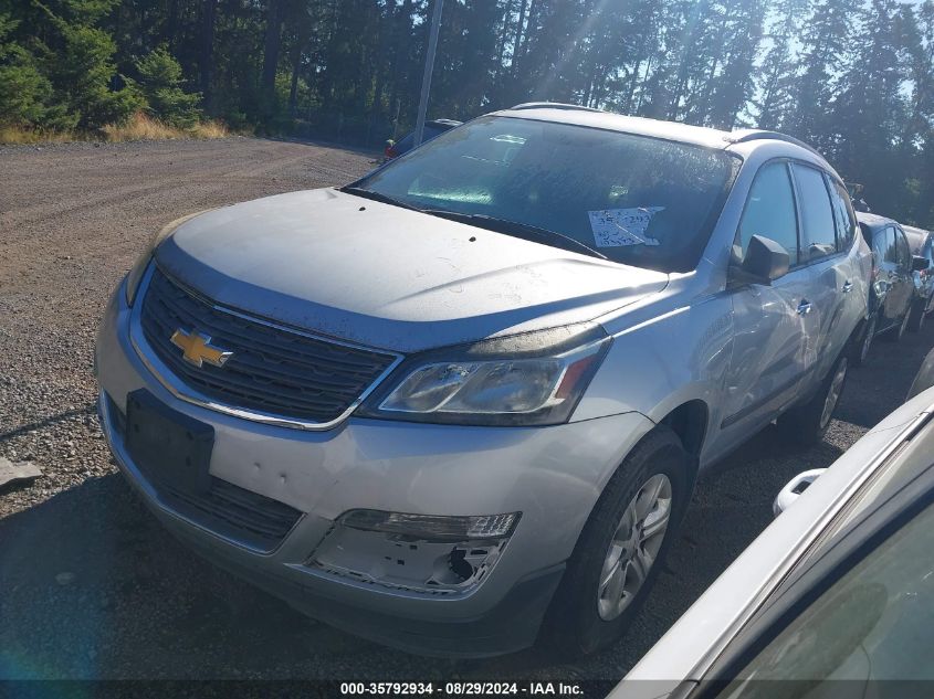 2016 Chevrolet Traverse Ls VIN: 1GNKRFEDXGJ223574 Lot: 35792934