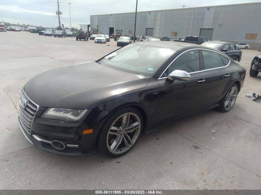 2013 Audi S7 4.0T Prestige VIN: WAUW2BFC3DN105297 Lot: 36111905