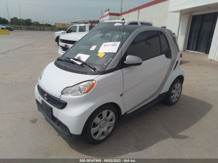 2013 Smart Fortwo Passion/Pure VIN: WMEEJ3BA4DK625667 Lot: 36347808