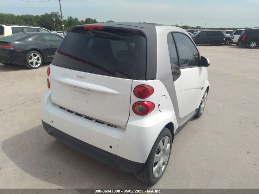 2013 Smart Fortwo Passion/Pure VIN: WMEEJ3BA4DK625667 Lot: 36347808