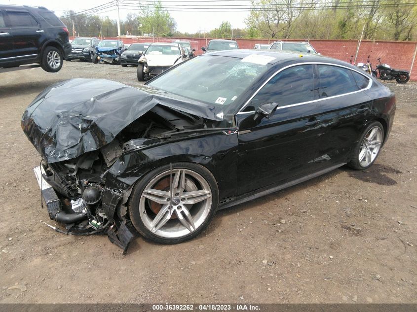 2018 Audi A5 2.0T Premium VIN: WAUENCF52JA003759 Lot: 36392262