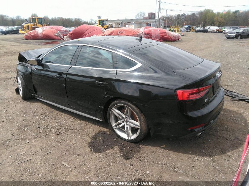 2018 Audi A5 2.0T Premium VIN: WAUENCF52JA003759 Lot: 36392262