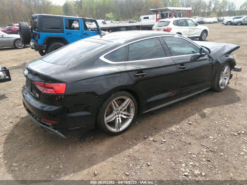 2018 Audi A5 2.0T Premium VIN: WAUENCF52JA003759 Lot: 36392262