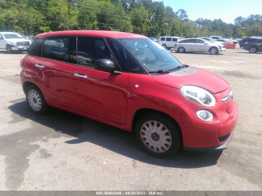 2014 Fiat 500L Pop VIN: ZFBCFAAH8EZ001599 Lot: 36402448