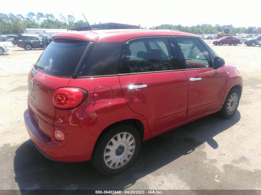 2014 Fiat 500L Pop VIN: ZFBCFAAH8EZ001599 Lot: 36402448