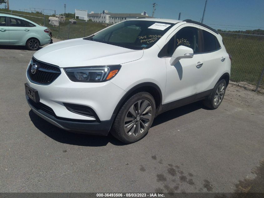 2017 Buick Encore Preferred VIN: KL4CJASB6HB066352 Lot: 36493506