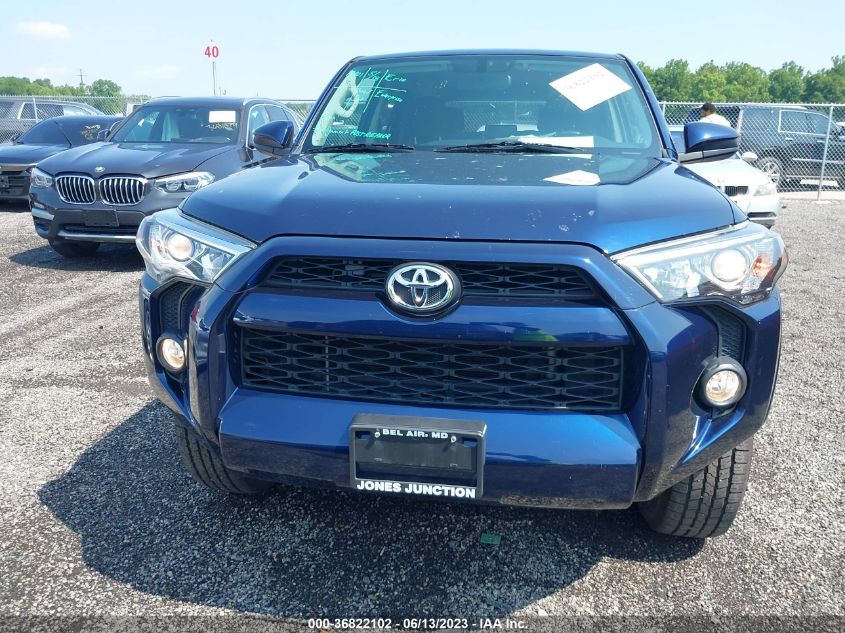 2016 Toyota 4Runner Sr5 VIN: JTEBU5JR1G5399243 Lot: 36822102