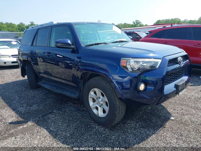 2016 Toyota 4Runner Sr5 VIN: JTEBU5JR1G5399243 Lot: 36822102