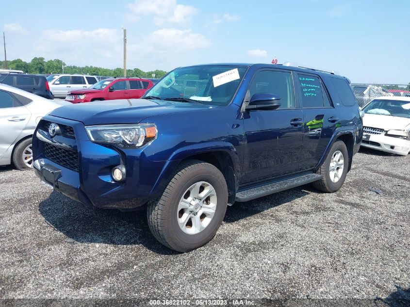 2016 Toyota 4Runner Sr5 VIN: JTEBU5JR1G5399243 Lot: 36822102