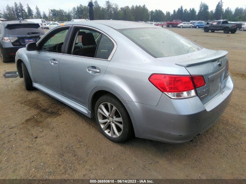 2013 Subaru Legacy 2.5I Premium VIN: 4S3BMBC63D3031434 Lot: 36850610