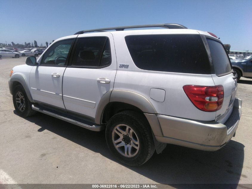 2004 Toyota Sequoia Sr5 V8 VIN: 5TDZT34A74S221438 Lot: 36922816