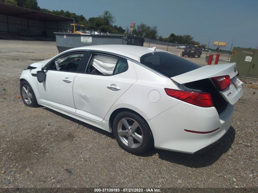 2014 Kia Optima Lx VIN: 5XXGM4A73EG324295 Lot: 37135193