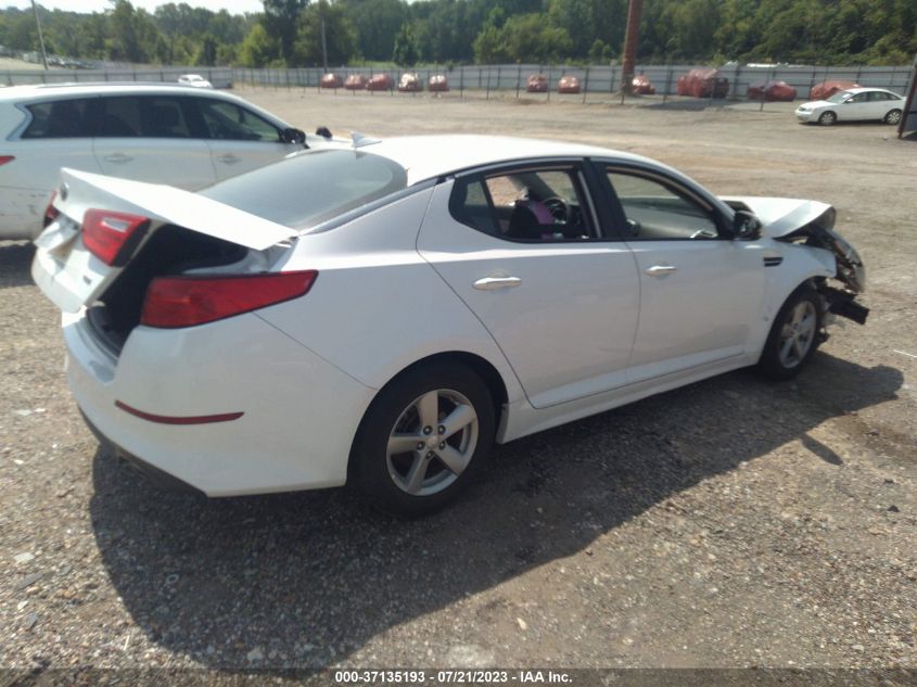 2014 Kia Optima Lx VIN: 5XXGM4A73EG324295 Lot: 37135193