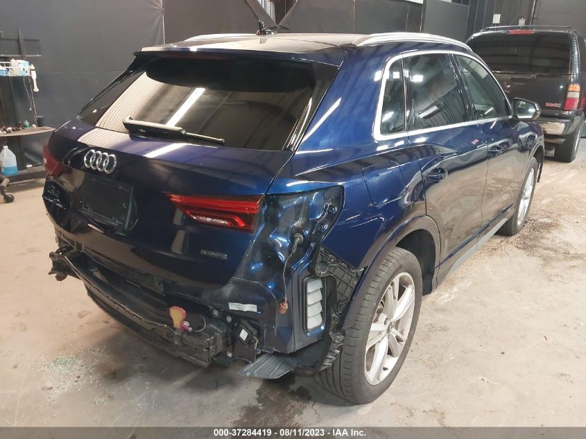 2022 Audi Q3 Premium 45 Tfsi S Line Quattro Tiptronic VIN: WA1DECF32N1073968 Lot: 37284419