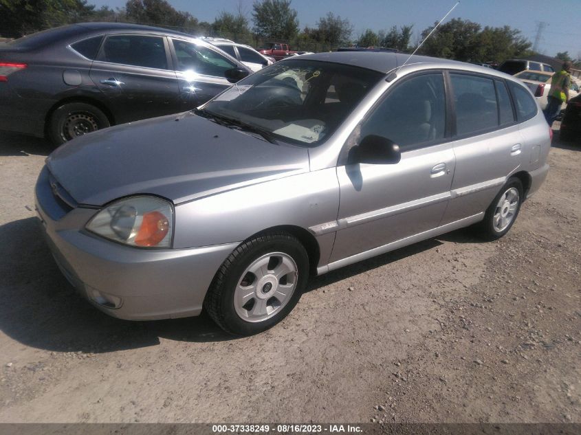 2004 Kia Rio Cinco VIN: KNADC165746200441 Lot: 37338249