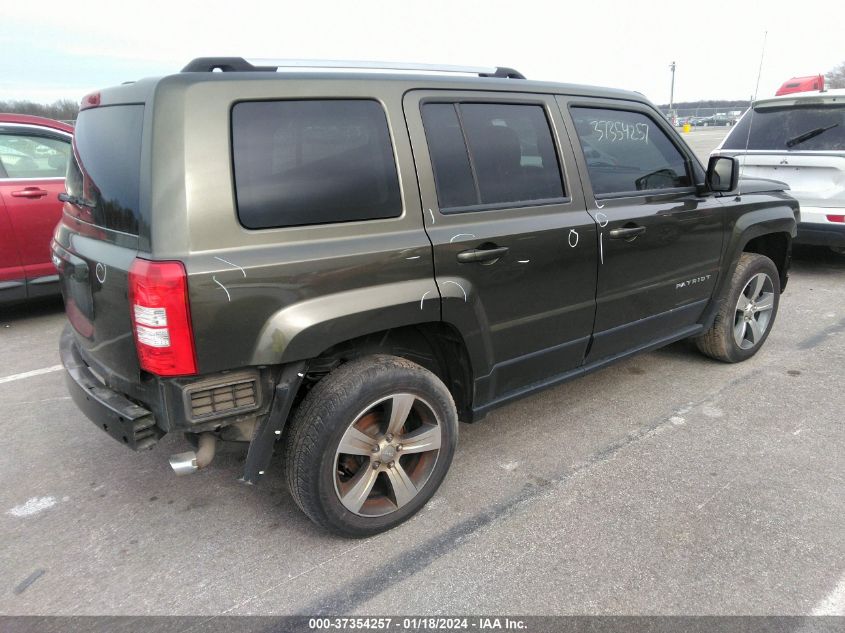 2016 Jeep Patriot High Altitude Edition VIN: 1C4NJRFBXGD552446 Lot: 37354257