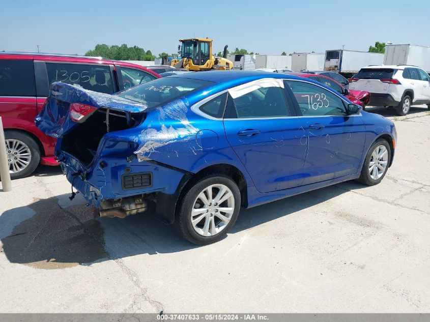 2016 Chrysler 200 Limited VIN: 1C3CCCAG5GN148437 Lot: 37407633