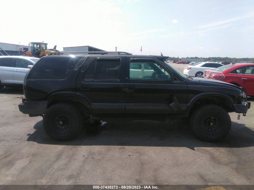 1997 Chevrolet Blazer Lt VIN: 1GNDT13W0VK159960 Lot: 37435273