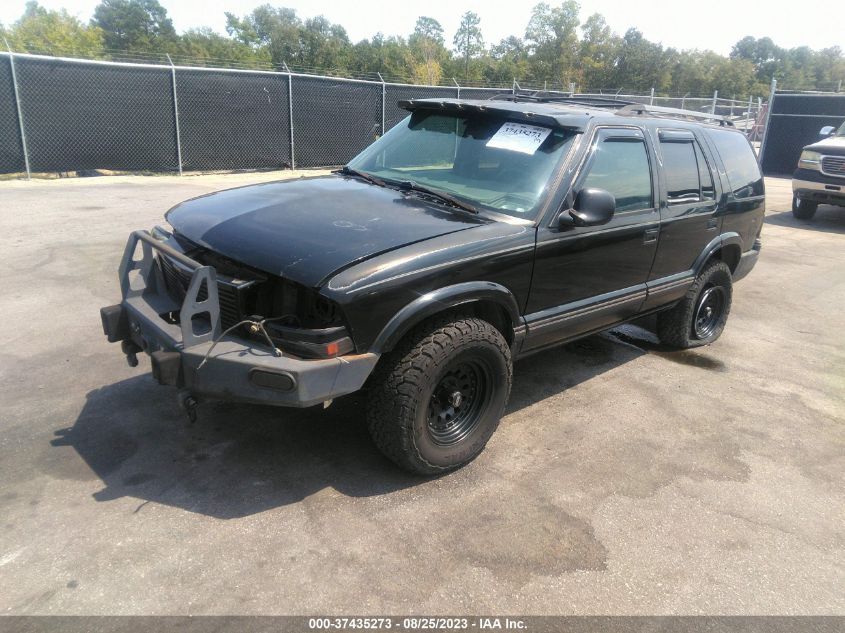 1997 Chevrolet Blazer Lt VIN: 1GNDT13W0VK159960 Lot: 37435273