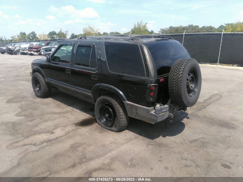 1997 Chevrolet Blazer Lt VIN: 1GNDT13W0VK159960 Lot: 37435273