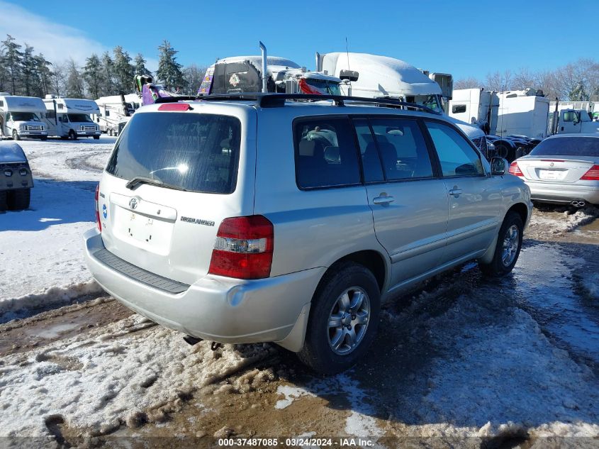 2004 Toyota Highlander V6 VIN: JTEDP21A440009107 Lot: 37487085