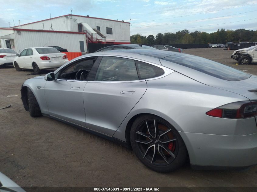 2014 Tesla Model S P85D VIN: 5YJSA1H22EFP62398 Lot: 37545831