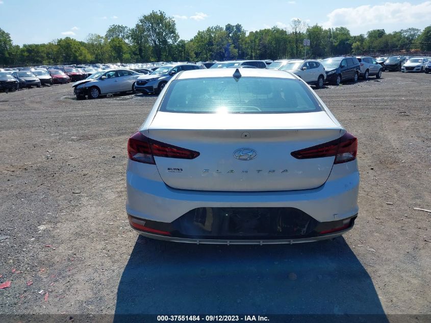 2019 Hyundai Elantra Sel VIN: 5NPD84LF8KH411105 Lot: 37551484