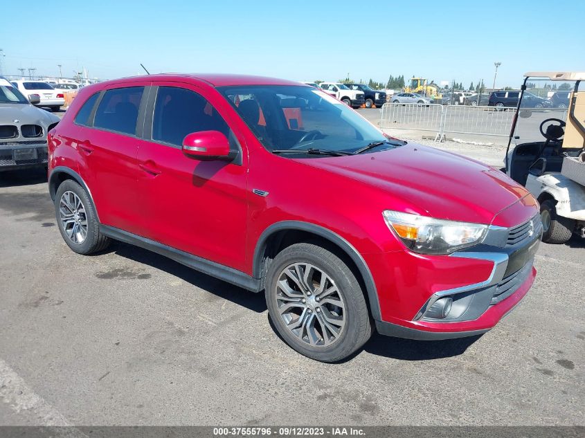 2016 Mitsubishi Outlander Sport 2.0 Es VIN: JA4AP3AU0GZ033857 Lot: 37555796