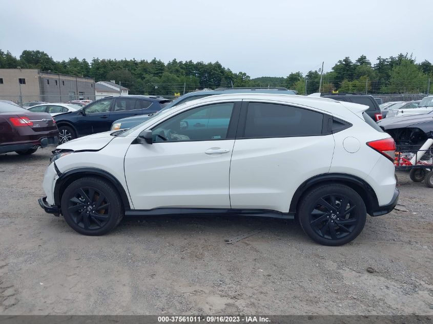 2022 Honda Hr-V Awd Sport VIN: 3CZRU6H11NM711037 Lot: 37561011