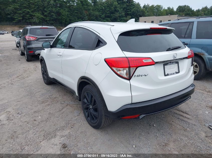 2022 Honda Hr-V Awd Sport VIN: 3CZRU6H11NM711037 Lot: 37561011