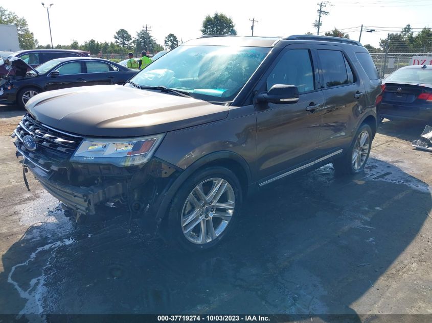 2016 Ford Explorer Xlt VIN: 1FM5K7D86GGA84895 Lot: 37719274