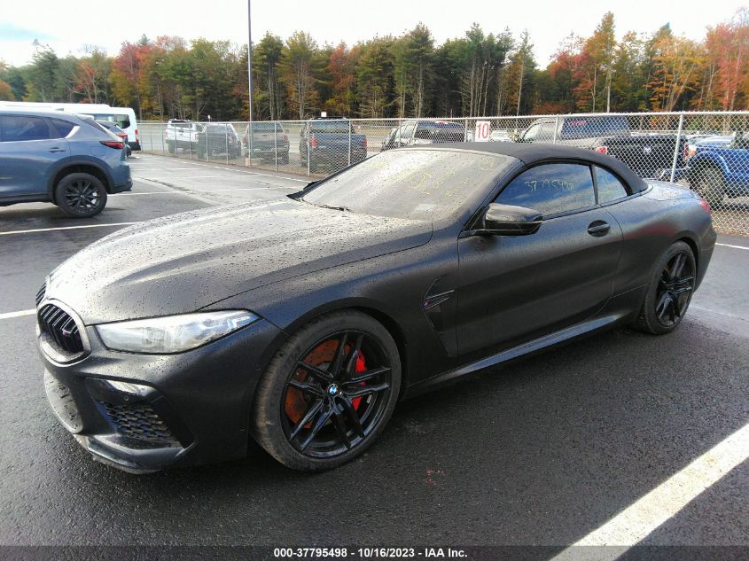 2022 BMW M8 Competition VIN: WBSDZ0C07NCJ03997 Lot: 37795498