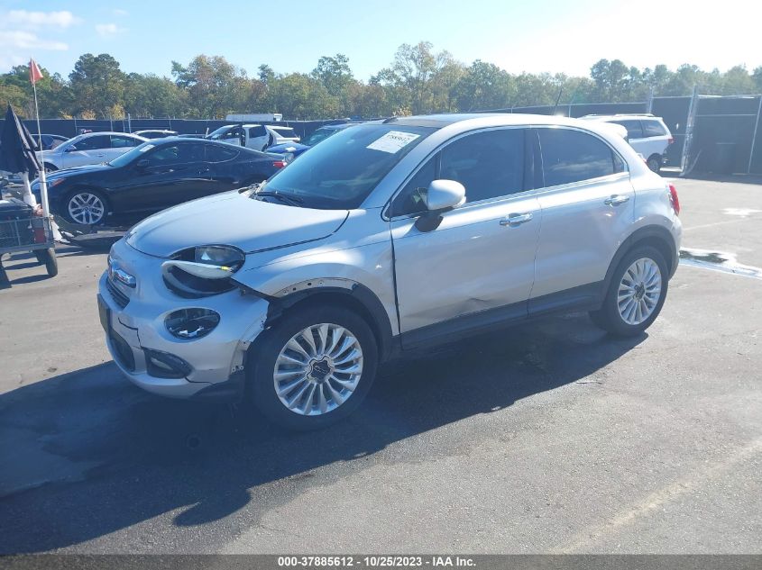 2016 Fiat 500X Lounge VIN: ZFBCFXDT2GP363767 Lot: 37885612