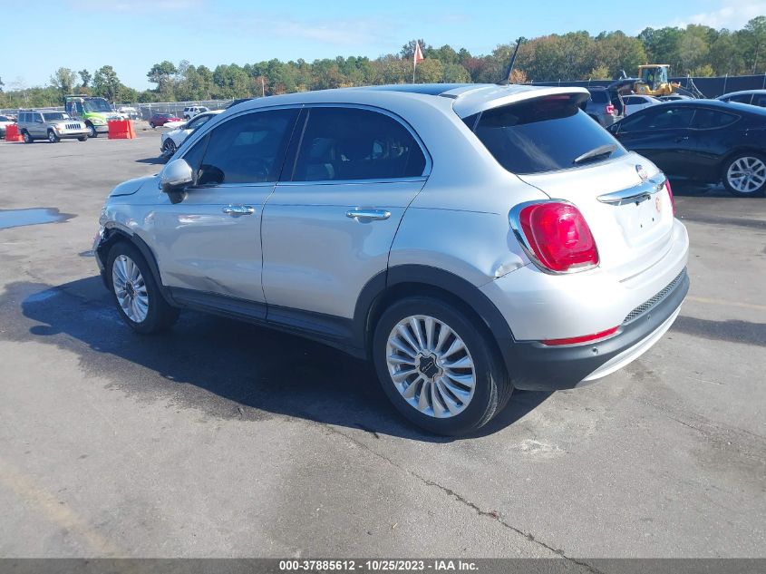 2016 Fiat 500X Lounge VIN: ZFBCFXDT2GP363767 Lot: 37885612