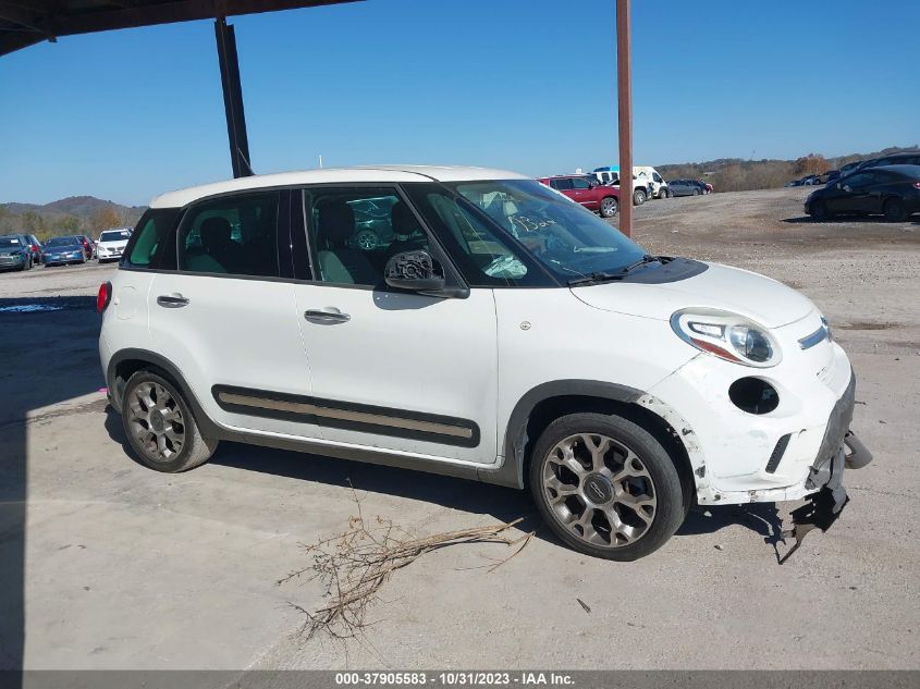 2014 Fiat 500L Trekking VIN: ZFBCFADH1EZ007322 Lot: 37905583