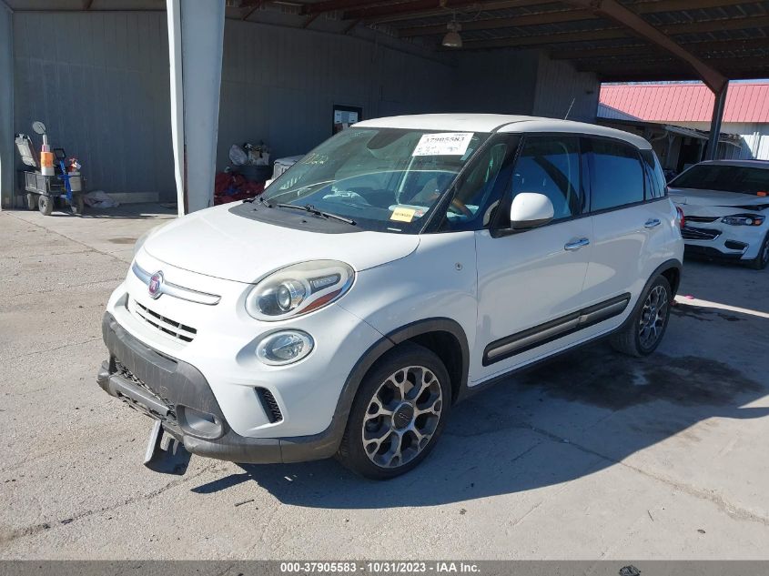 2014 Fiat 500L Trekking VIN: ZFBCFADH1EZ007322 Lot: 37905583