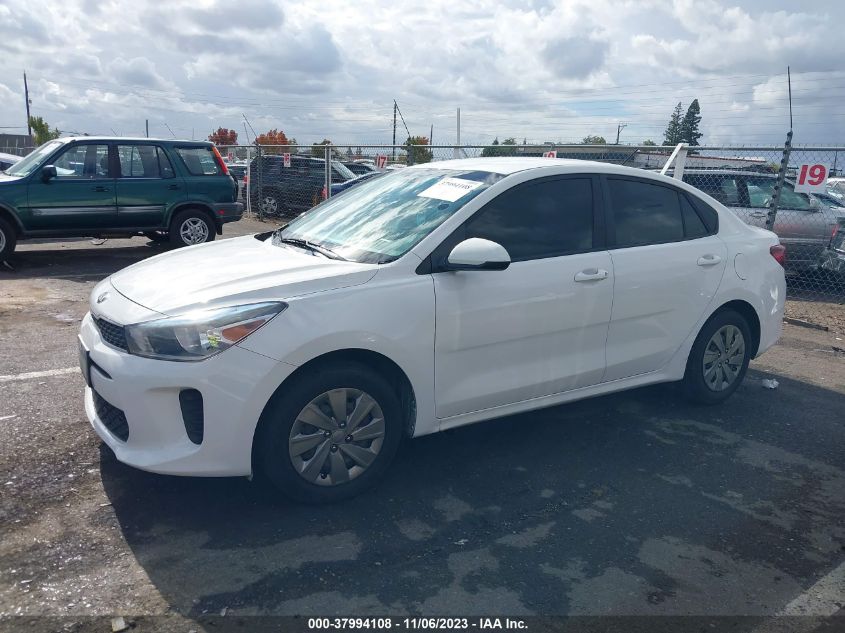 2019 Kia Rio S VIN: 3KPA24AB9KE158417 Lot: 37994108