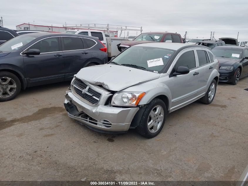 2008 Dodge Caliber Sxt VIN: 1B3HB48BX8D653371 Lot: 38034101