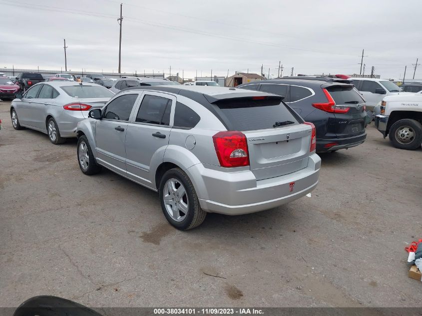 2008 Dodge Caliber Sxt VIN: 1B3HB48BX8D653371 Lot: 38034101