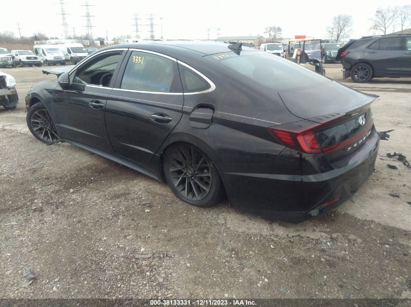 2020 Hyundai Sonata Limited VIN: 5NPEH4J23LH006047 Lot: 38133331