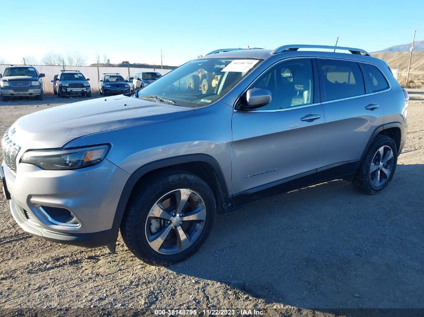 2020 Jeep Cherokee Limited 4X4 VIN: 1C4PJMDXXLD574080 Lot: 38148795