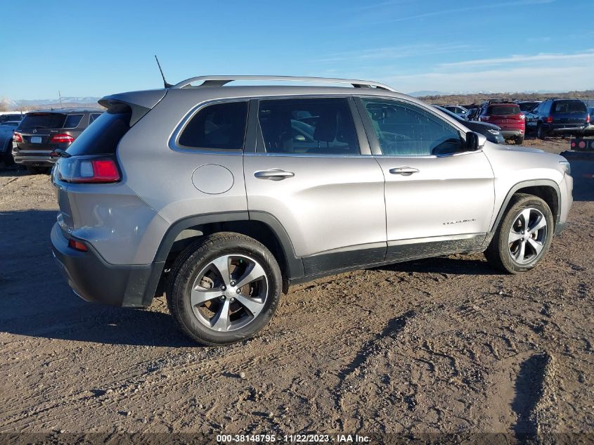 2020 Jeep Cherokee Limited 4X4 VIN: 1C4PJMDXXLD574080 Lot: 38148795