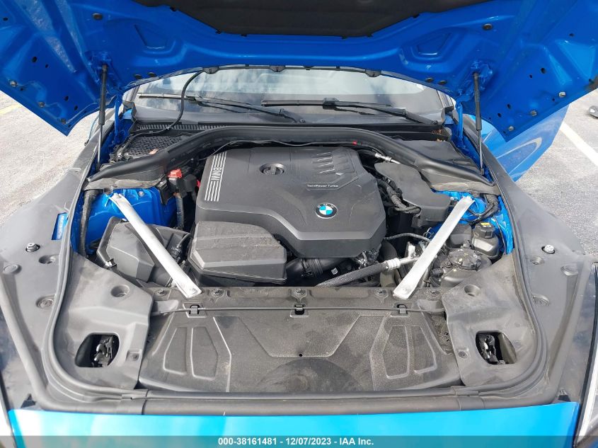 2020 BMW Z4 Sdrive30I VIN: WBAHF3C06LWW57110 Lot: 38161481